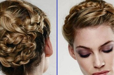 Loose Braided Updo
